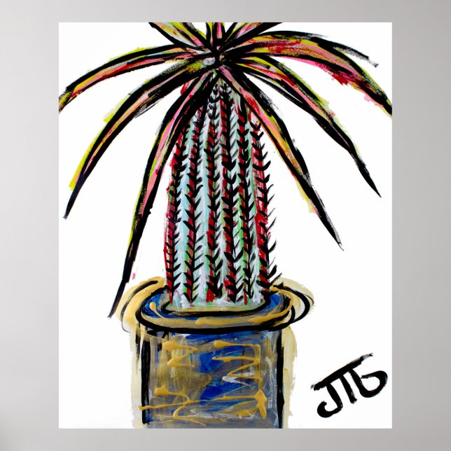 "Madagascar Palm" Poster (Front)