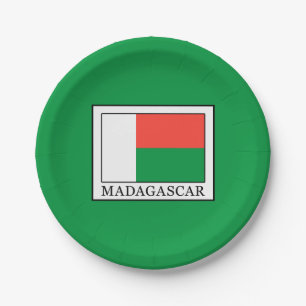Madagascar Paper Plate
