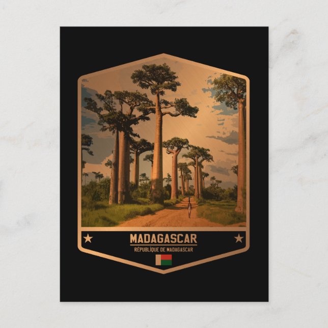 Madagascar Postcard (Front)