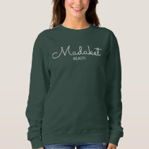 Madaket Sweatshirt Cursive