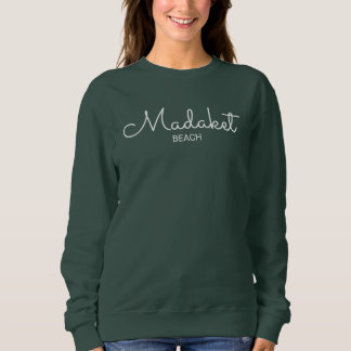 Madaket Sweatshirt Cursive