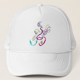 Madam Butterfly, Graphic Illustration Trucker Hat