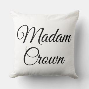 Madam Crown Cushion