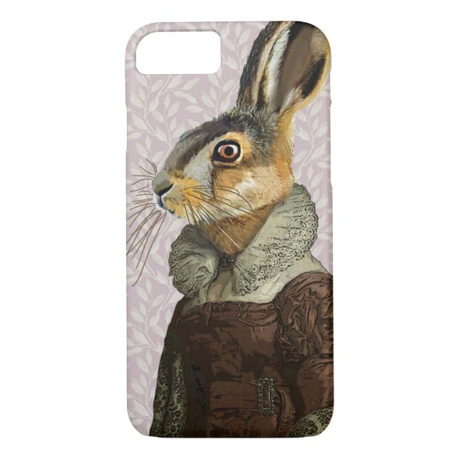 Madam Hare Case-Mate iPhone Case (Back)