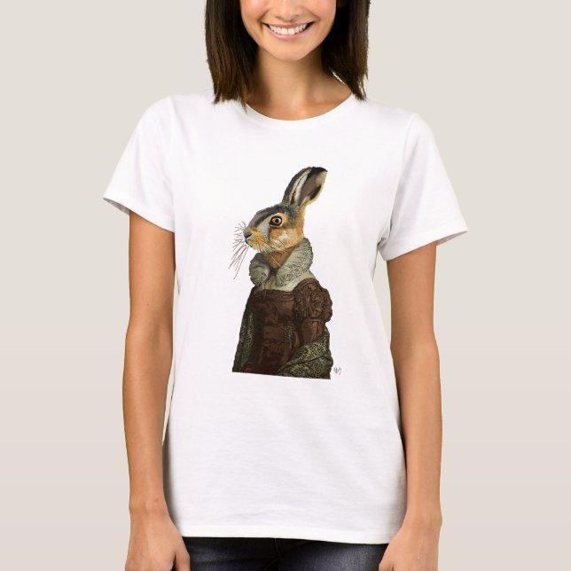 Madam Hare Portrait T-Shirt (Front)