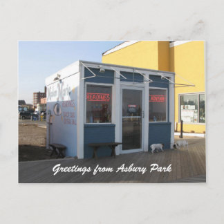Madam Marie Psychic Readings - Asbury Park NJ Postcard