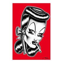 Madam Mars™/Glamour Portrait Poster