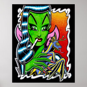Madam Mars is Pleased Poster