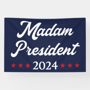 Madam President 2024 I - Kamala Harris Banner