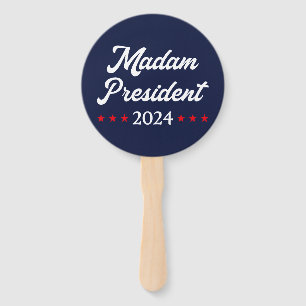 Madam President 2024 I - Kamala Harris Hand Fan