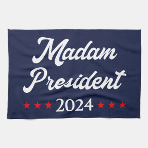 Madam President 2024 I - Kamala Harris Tea Towel