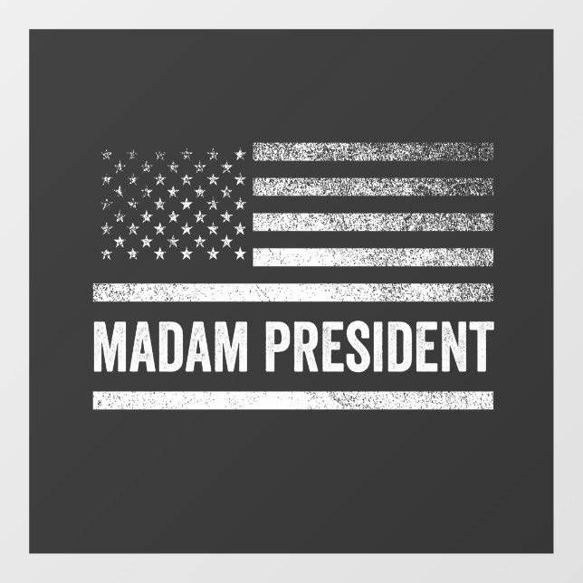Madam President Harris Walz American Flag Election (Sheet)