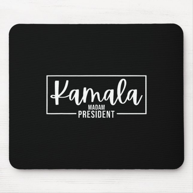 Madam President - Kamala Harris 2024  Mouse Pad (Front)