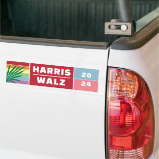 MADAM PRESIDENT KAMALA HARRIS WALZ 2024 BUMPER STICKER