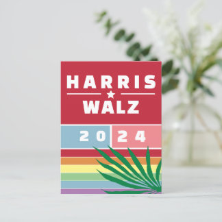 MADAM PRESIDENT KAMALA HARRIS WALZ 2024 POSTCARD
