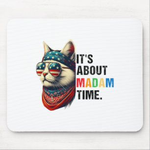 Madam Time President 2024 Kamala Harris Dnc Rally Mouse Pad