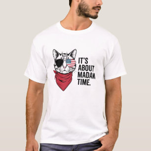 Madam Time President 2024 Kamala Harris DNC Rally T-Shirt