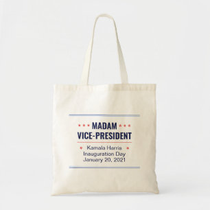 Madam Vice-President Kamala Harris Inauguration Tote Bag