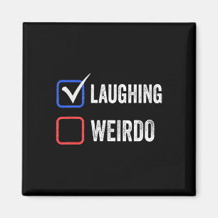 Madam Vs Weirdo Vote Kamala Harris For President  Magnet