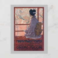 Madama Butterfly Vintage poster (1904)
