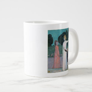Madame Adrien Mithouard and Her Son Large Coffee Mug