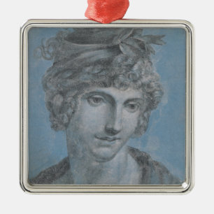 Madame Aubry Olympia of Gouges, 1784 Metal Ornament