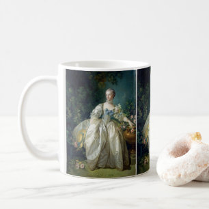 Madame Bergeret 1766 by Francois Boucher oil paint Coffee Mug