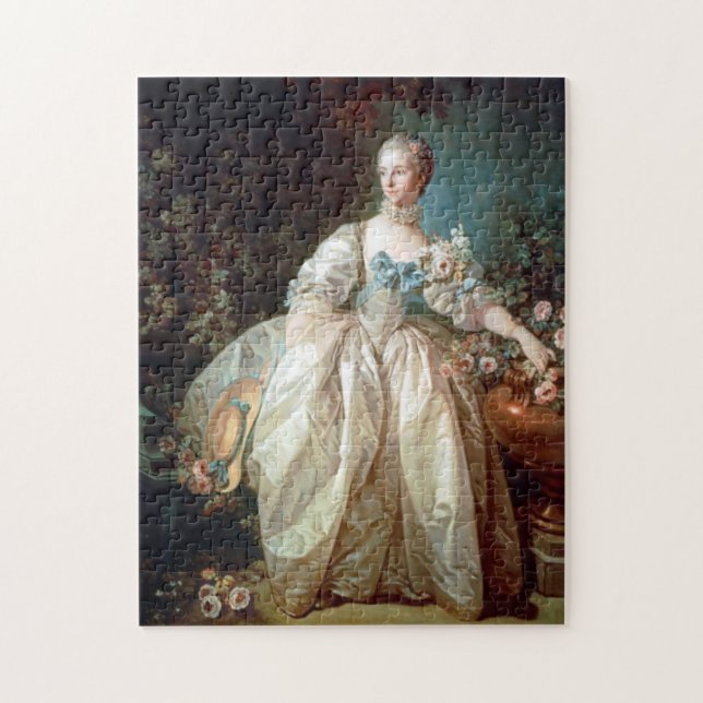 Madame Bergeret by Francois Boucher  Jigsaw Puzzle (Vertical)