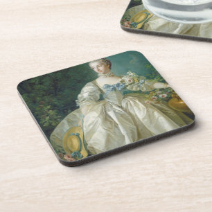 Madame Bergeret, c. 1766 (oil on canvas) Coaster