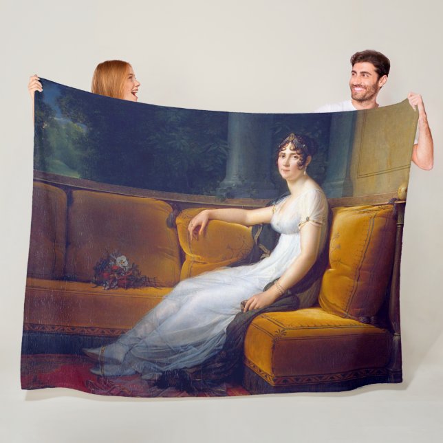 Madame Bonaparte (Josephine) Fleece Blanket (In Situ)