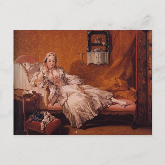 Madame Boucher by François Boucher Postcard (Front)