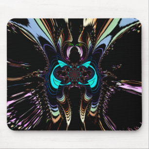 "MADAME BUTTERFLY" Art Print Mousepad