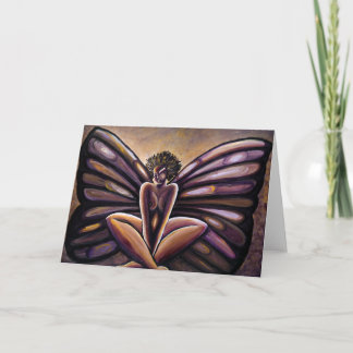 Madame Butterfly III Greeting Card