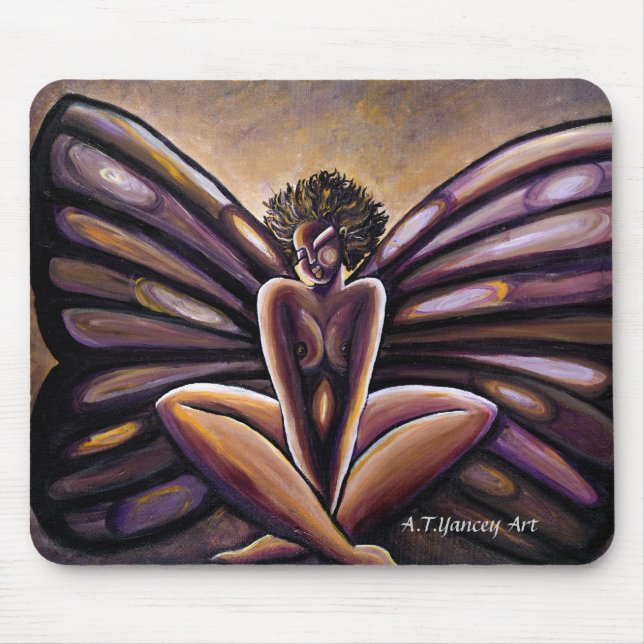 Madame Butterfly III Mousepad (Front)