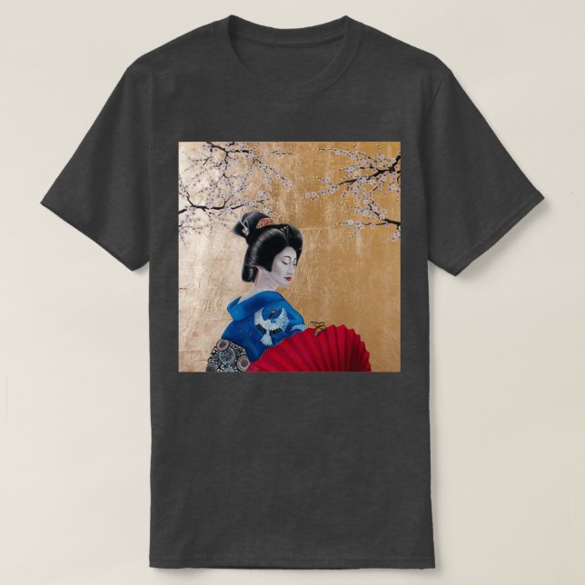Madame butterfly Sakura T-Shirt (Design Front)