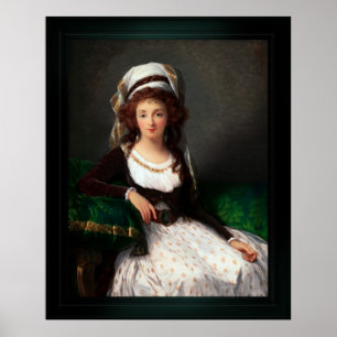 Madame d'Aguesseau de Fresnes by Elisabeth Le Brun Poster