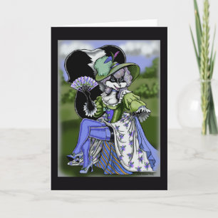 Madame De Pew Greeting Card