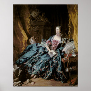 Madame de Pompadour, 1756 Poster