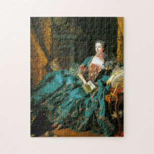 Madame de Pompadour by Francois Boucher Jigsaw Puzzle