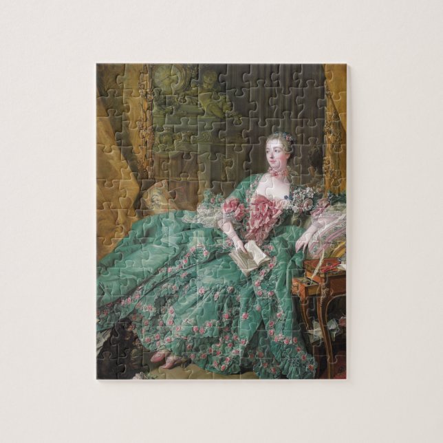 Madame de Pompadour Jigsaw Puzzle (Vertical)