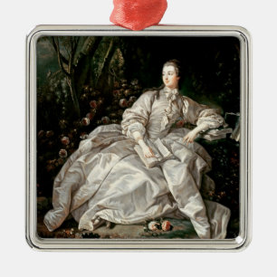 Madame de Pompadour Metal Tree Decoration