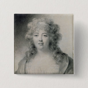 Madame de Stael  1810 15 Cm Square Badge