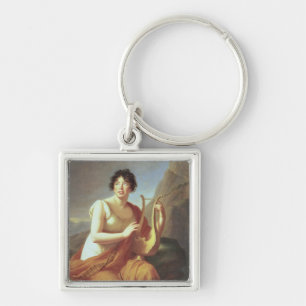 Madame de Stael as Corinne, 1809 Key Ring