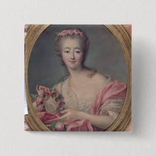 Madame du Barry, 1770 15 Cm Square Badge