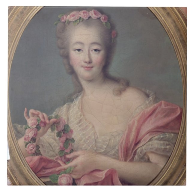 Madame du Barry, 1770 Ceramic Tile (Front)