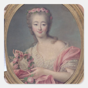Madame du Barry, 1770 Square Sticker