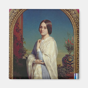 Madame Edouard Dubufe 1842 Magnet