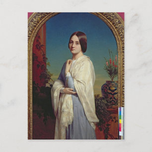 Madame Edouard Dubufe 1842 Postcard