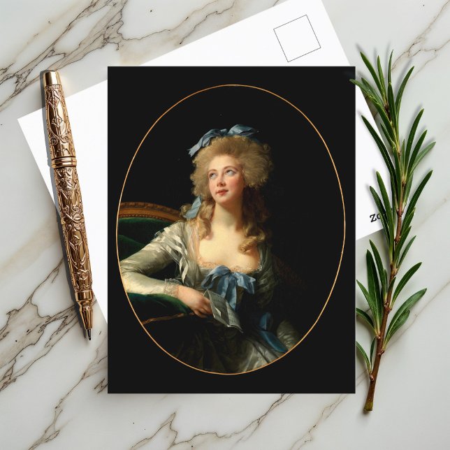  Madame Grand by by Elisabeth Louise Vigée Le Brun Postcard (Creator Uploaded)