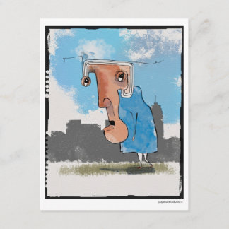 Madame Gronk's bad hair day...Card Card